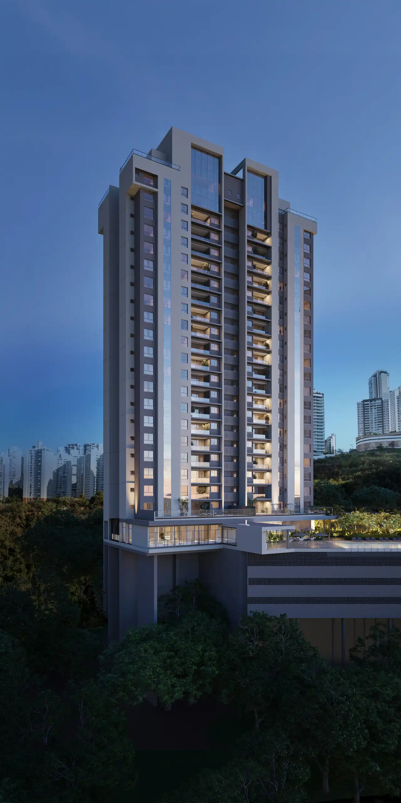 Apartamento à venda no Aura T3 com 4 quartos e 157m² - Indikey Imob
