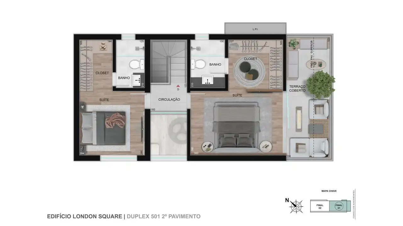 Planta -  - VERSALHES IMÓVEIS