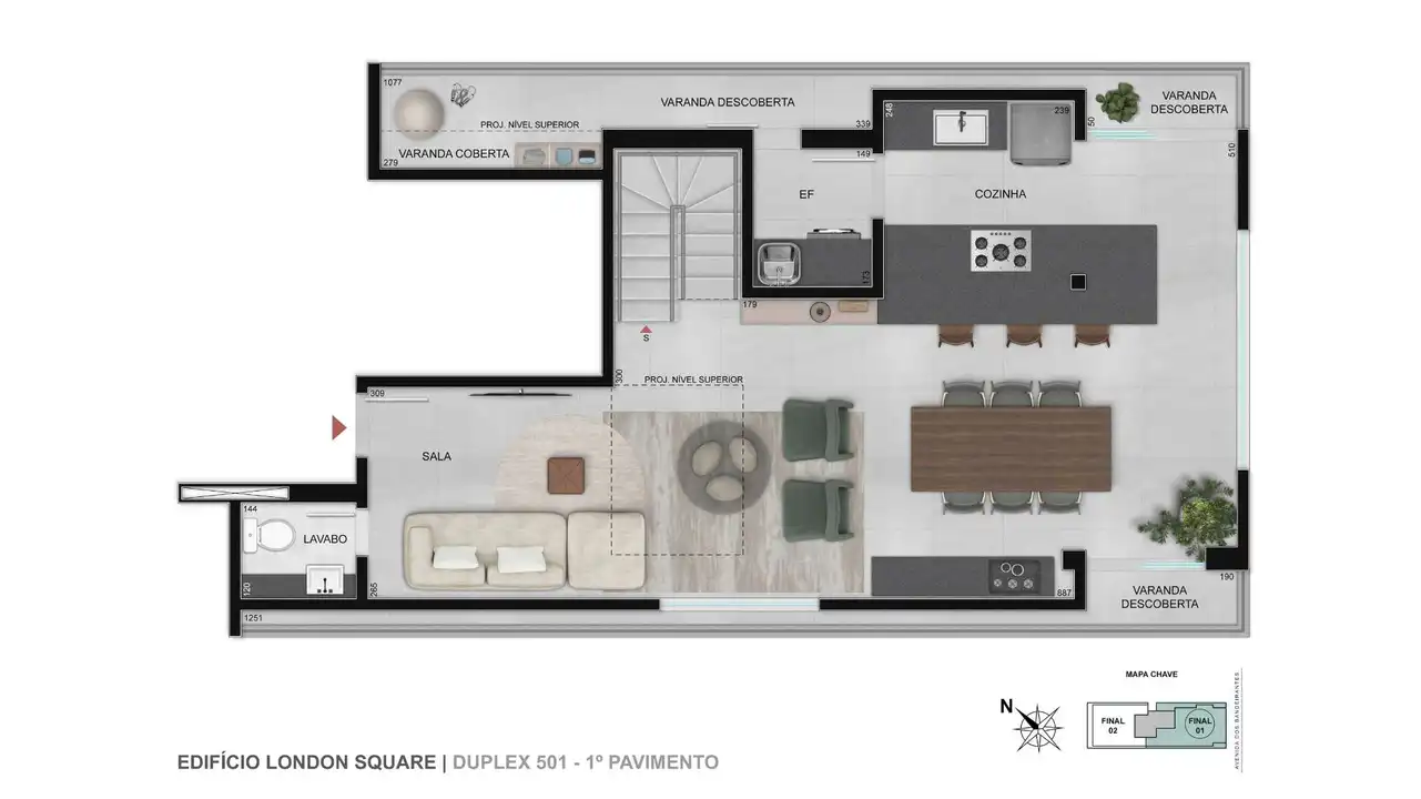 Planta -  - VERSALHES IMÓVEIS