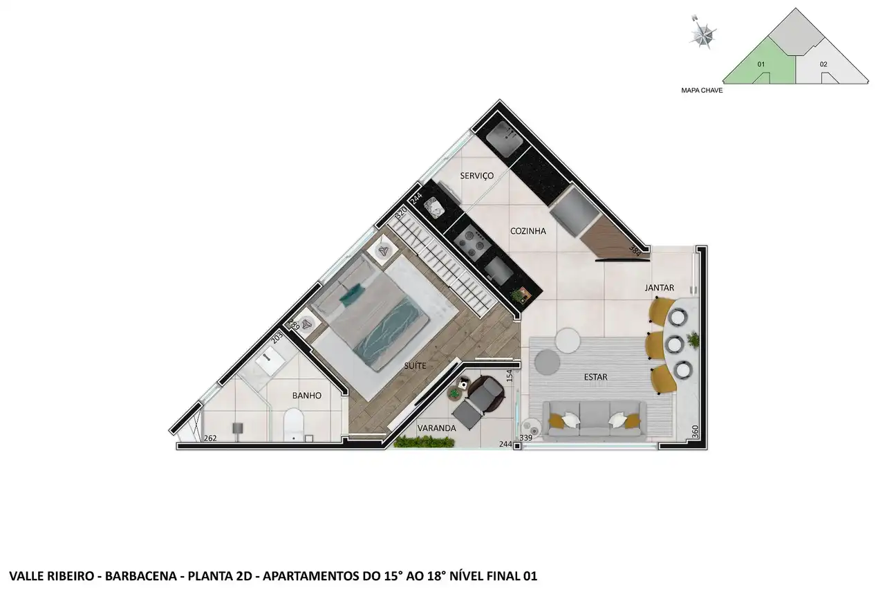 Planta -  - VERSALHES IMÓVEIS