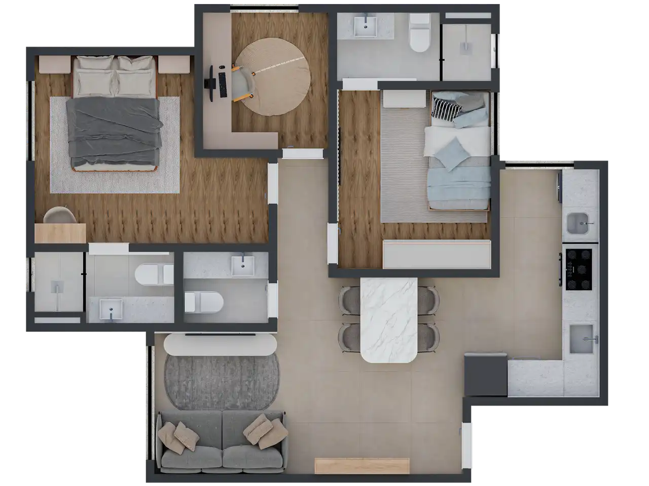 Planta -  - Indikey Imob - Seu Imóvel On-line