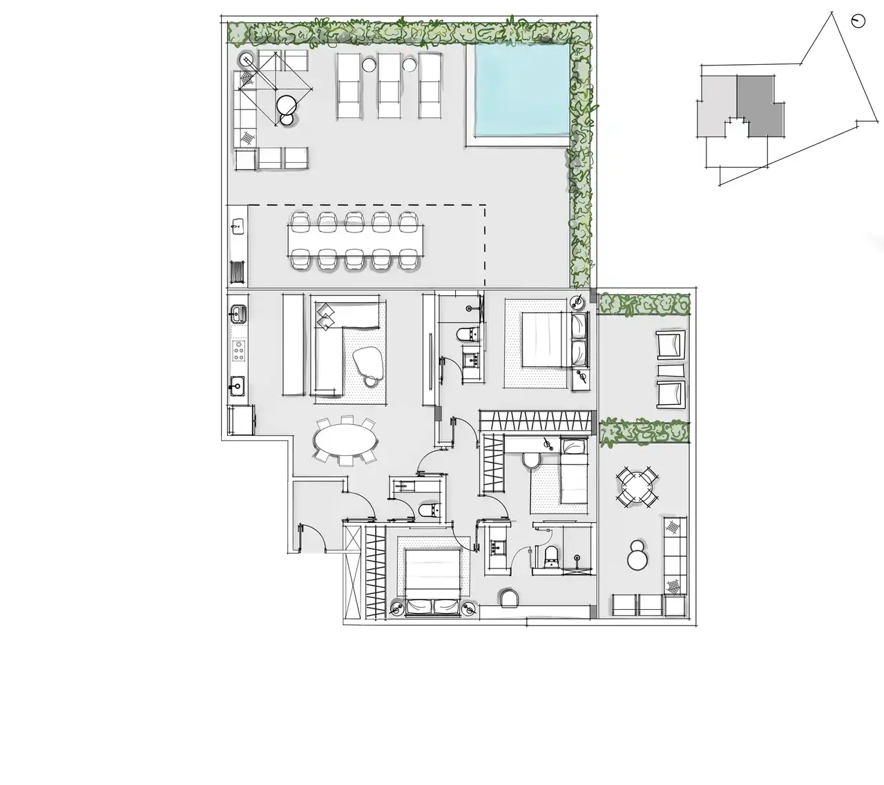 Planta -  - LEFER ATIVOS IMOBILIÁRIOS ESPECIAIS LTDA