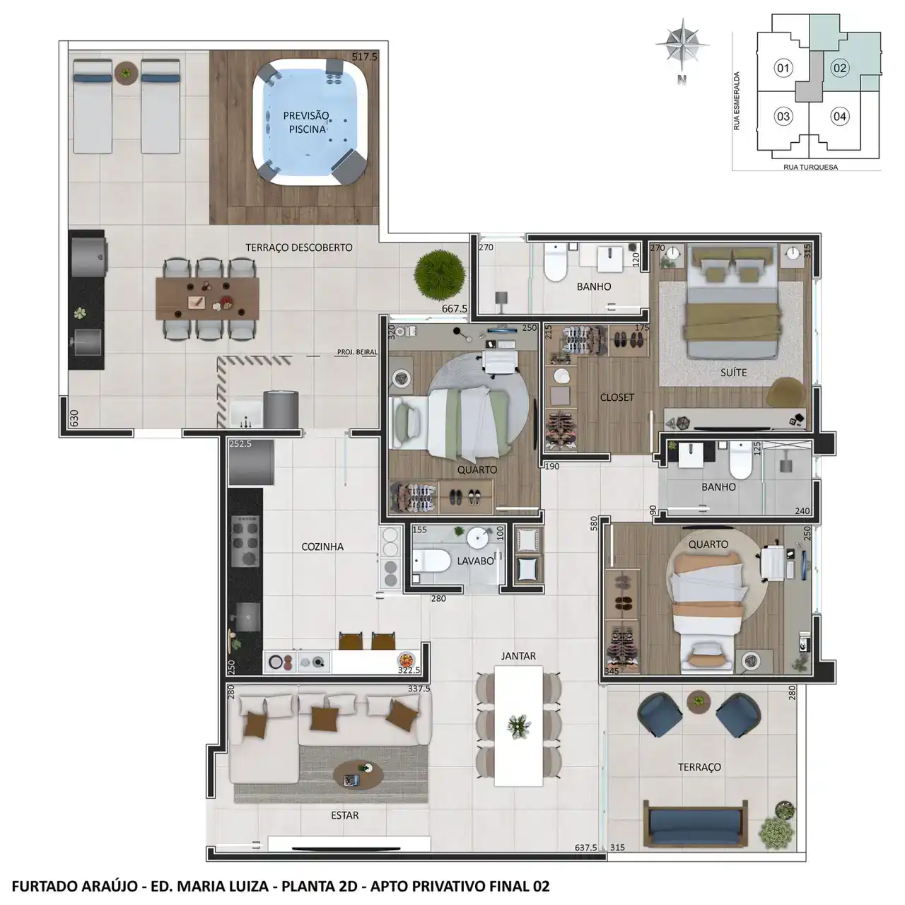 Planta -  - STARK IMÓVEIS