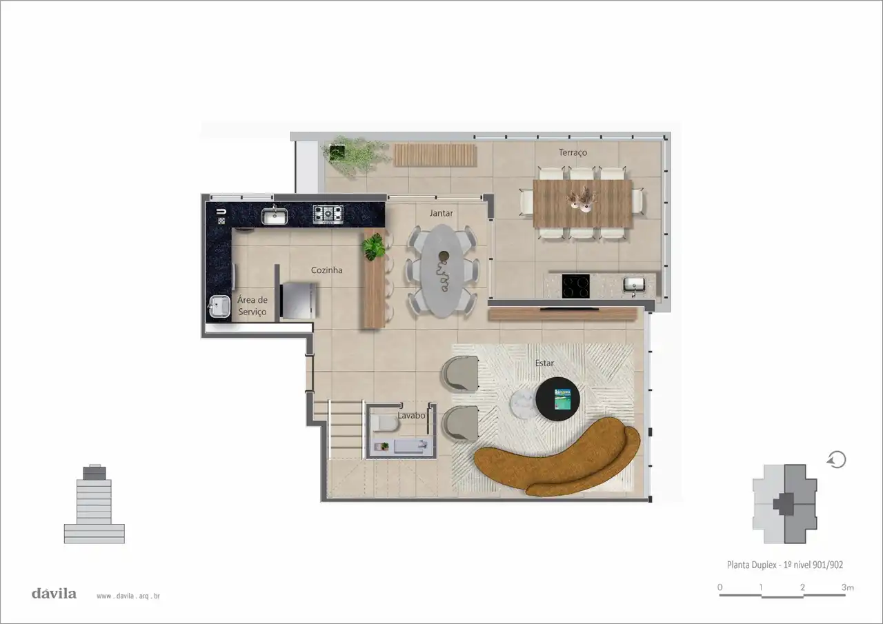 Planta -  - MARCO ANTONIO GUEDES