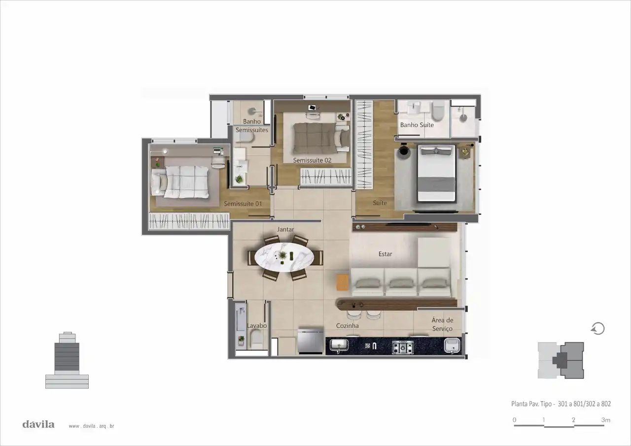 Planta -  - MARCO ANTONIO GUEDES