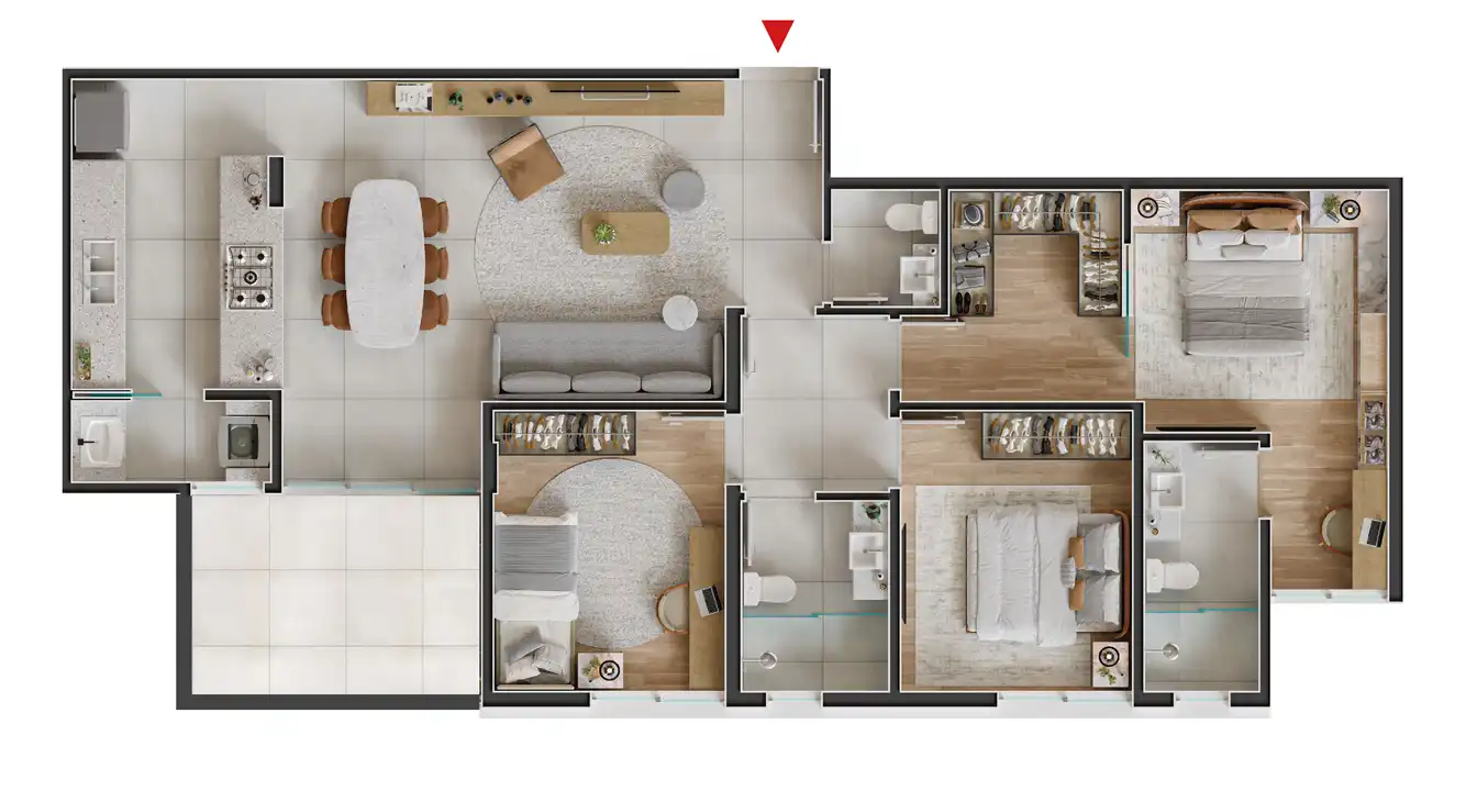 Planta -  - VERSALHES IMÓVEIS