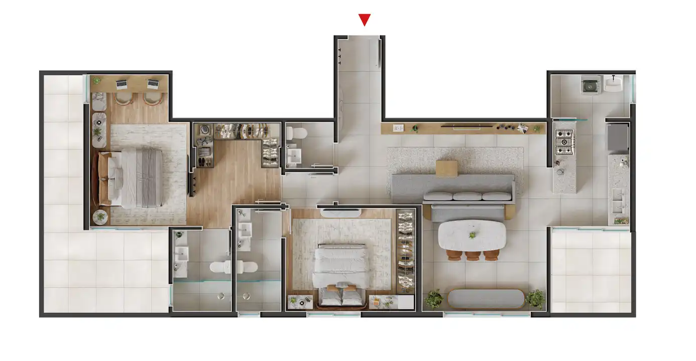 Planta -  - VERSALHES IMÓVEIS