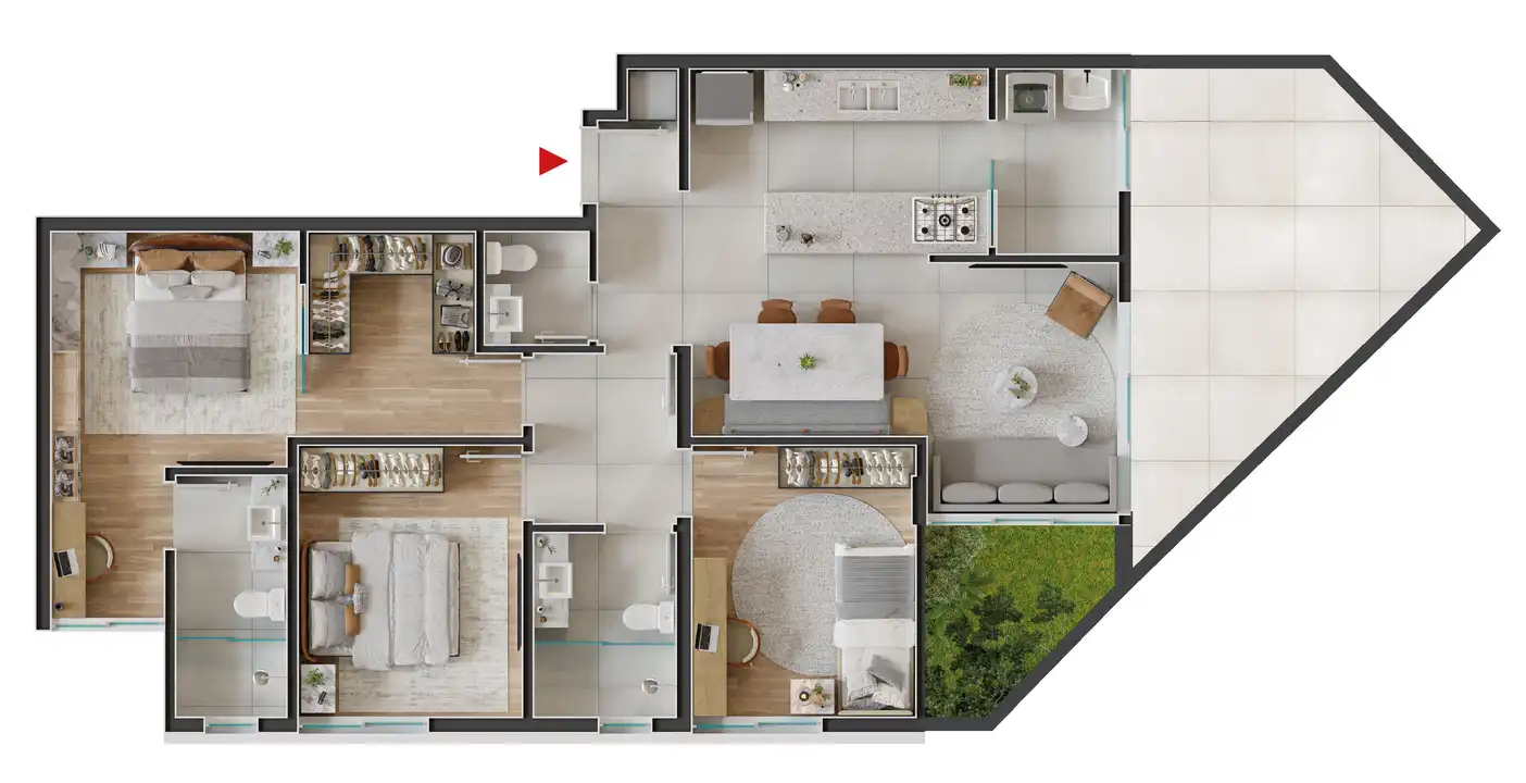 Planta -  - VERSALHES IMÓVEIS