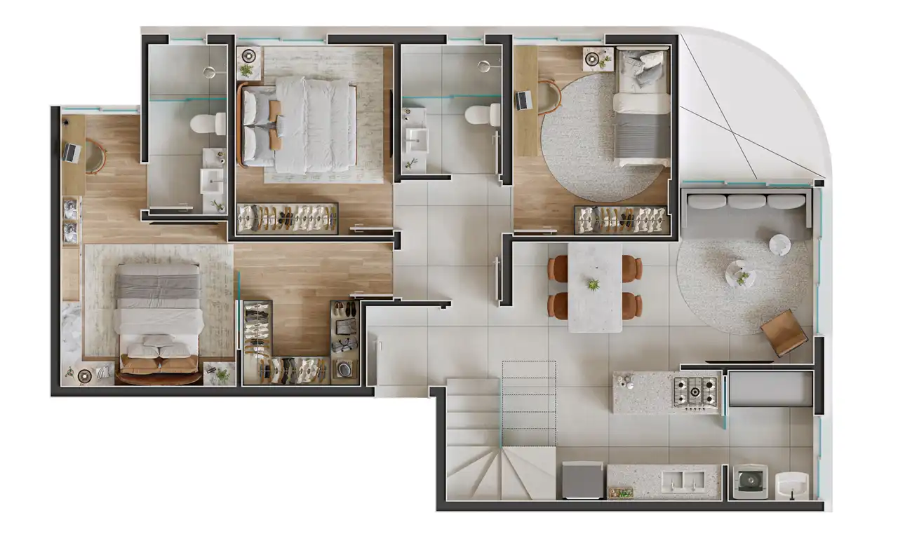 Planta -  - VERSALHES IMÓVEIS