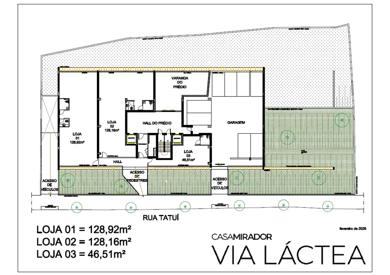 Planta -  - The Hub • Inteligência Imobiliária